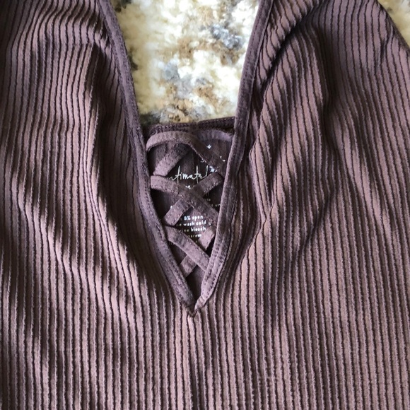 Free people crossfire tank in mocha - Picture 3 of 5